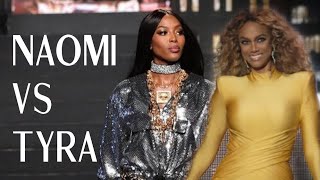 Naomi Campbell vs Tyra Banks  Runway walk 2021 [upl. by Davy333]