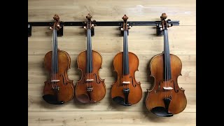 Introduction to Beginning String Orchestra Instruments [upl. by Athelstan]