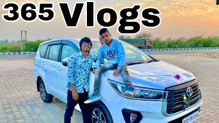 365 Days  365 Vlogs 😃 Completed ✅ [upl. by Baiel]