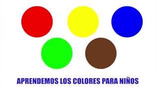 Aprende los colores para niños [upl. by Oicor]