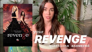 answering your Revenge questions  surprise cameo from a cast mate  Christa Belle [upl. by Ruenhcs642]