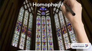 Monophony homophony polyphony [upl. by Haliled200]