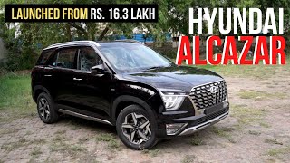 Hyundai Alcazar Prestige Base Variant  Detailed Walkaround [upl. by Yarod]