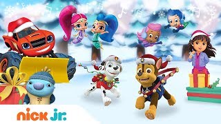 Warm amp Fuzzy Holiday Song Ft PAW Patrol Bubble Guppies Dora amp More  Nick Jr [upl. by Roth]