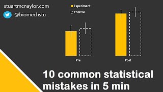 Ten Statistical Mistakes in 5 Min [upl. by Gert]