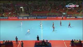 Spain vs Iran  2012 FIFA Futsal World Cup [upl. by Leahcimsemaj]