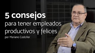 Estratek  5 consejos para tener empleados felices y productivos [upl. by Adal281]