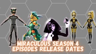 PENALTEAM QILIN RELEASE DATES AND MORE MIRACULOUS SEASON 4 EPISODES [upl. by Ailehc]