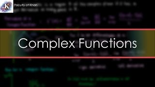 Introduction to Complex Functions [upl. by Relly529]