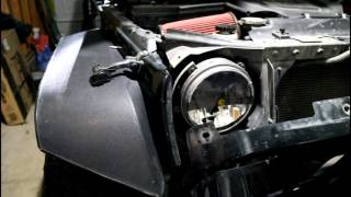 Jeep JK Headlight Adjustment [upl. by Abijah]