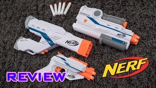 REVIEW Nerf Modulus Mediator Attachments  Barrel amp Stock [upl. by Lambrecht]