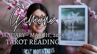 GEMINI ♊ Personal Revolution January  February  March Tarot Reading [upl. by Zemaj]