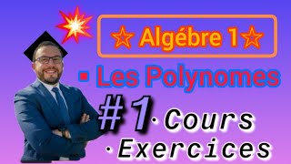 profsphisique2020💥 1 Algébre 1 chapitre2 Les Polynomes révision Cours🚨 s1 Exercice1 SMPCBCGMIPC [upl. by Ode]