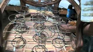 Upholstery How To Tie Springsm4v [upl. by Enaoj858]