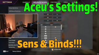 Aceu Finally Revealed his Apex Settings [upl. by Rosanna]