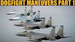 Combat BFM Dogfight Maneuvers Tutorial Part 1 of 2  DCS WORLD [upl. by Rinaldo]