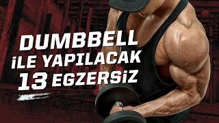 Sadece Dumbbell ile Yapabileceğiniz 13 Harika Egzersiz Bahane Yok [upl. by Jeanine]