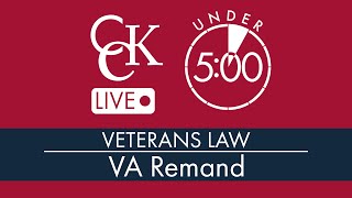 VA Remands and How Long They Take [upl. by Ydrah440]