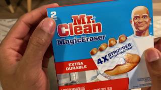 Mr Clean Magic Eraser  How To Use [upl. by Weidar]