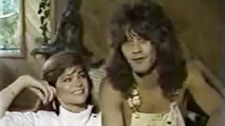 Edward Van Halen amp Valerie Bertinelli  Interview 1982 [upl. by Crystie]