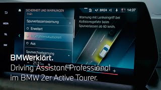 BMWerklärt BMW Driving Assistant Professional [upl. by Aekan]