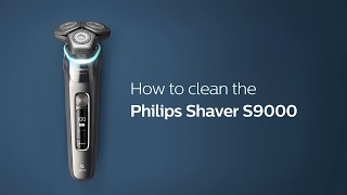 How to clean the Philips shaver S9000 [upl. by Cerveny303]