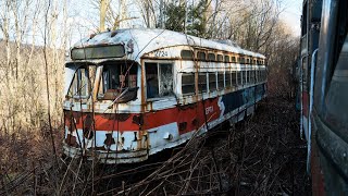 Exploring an Abandoned Streetcar Graveyard [upl. by Jemma642]