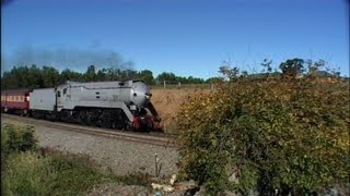 Grey 3801 Steam Locomotive at Speed near Maitland NSW Australia [upl. by Barby]