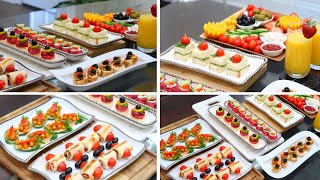 Easy Appetizer Ideas to Impress your Guests  Party Finger Food Recipes [upl. by Prasad]