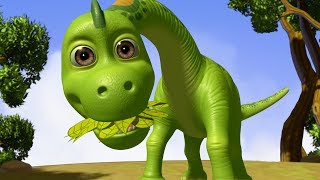 Brachiosaurus  Dinosaur Songs by FunForKidsTV  Nursery Rhymes [upl. by Idnim]