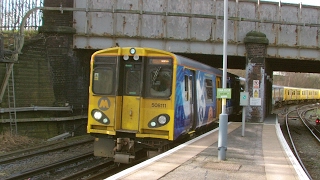 Half an Hour at 216  Birkenhead North Station 1022017  Class 507 508 terminus [upl. by Helse]