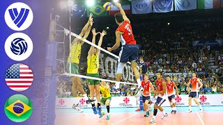 USA vs Brazil  FULL FINAL  Mens Volleyball World League 2014 [upl. by Oletta]