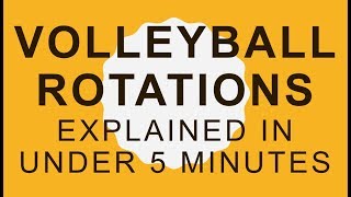 Volleyball Rotations Explained in Under 5 Minutes [upl. by Breen]