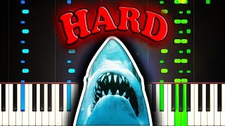 JAWS THEME  Piano Tutorial [upl. by Owain]