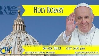 Holy Rosary with the Pope [upl. by Aileda]