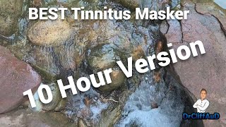 BEST Tinnitus Relief Sound Therapy Treatment  10 Hours of Tinnitus Masking [upl. by Aivatnahs]