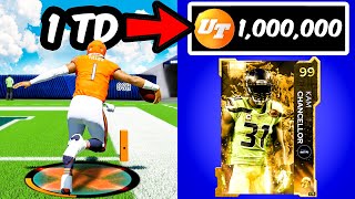 1 Touchdown  1000000 Coins [upl. by Olfe]