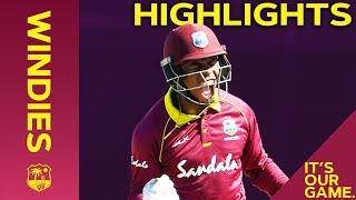 Hetmyer Hits Hundred As Windies Strike Back  Windies vs England 2nd ODI 2019  Highlights [upl. by Elleral]