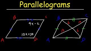 Parallelograms  Geometry [upl. by Jelle]