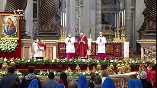 Messe de la Pentecôte par le Pape à Rome [upl. by Llerrej]