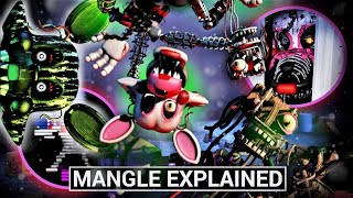 FNAF Animatronics Explained  MANGLE Five Nights at Freddys Facts [upl. by Clarkin227]