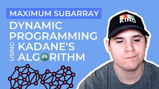 Kadanes Algorithm  Maximum Subarray Dynamic Programming [upl. by Gereron]