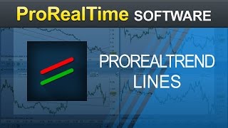 How to automatically draw trend lines on charts  ProRealTime [upl. by Grantland]