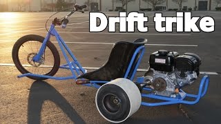 MOTORIZED DRIFT TRIKE HOME BUILD PROJECT [upl. by Atiken171]