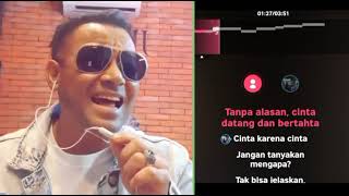 Cinta Karena Cinta  Video Karaoke Duet Bareng Judika Tanpa Vokal  starmaker cover [upl. by Sherborn62]