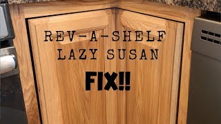 RevAShelf Lazy Susan Adjustment amp Tips [upl. by Wey]