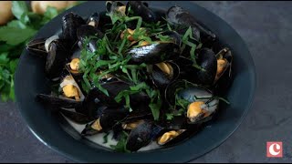 Moules marinières à la crème fraîche [upl. by Woo512]