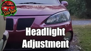 How to adjust your headlights [upl. by Yerrot]