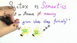 Syntax Vs Semantics  Programming Languages [upl. by Willtrude]