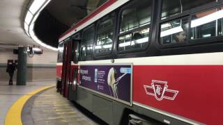 TTC STREETCARS at Union Station 4K [upl. by Edge]